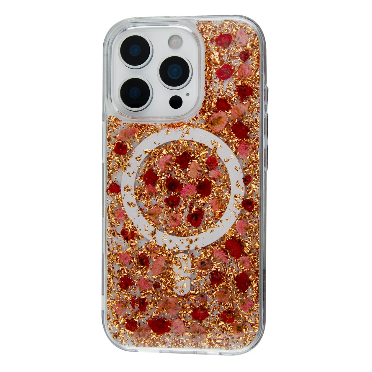 KzDoo Mag Flowers Case iPhone 16 Pro