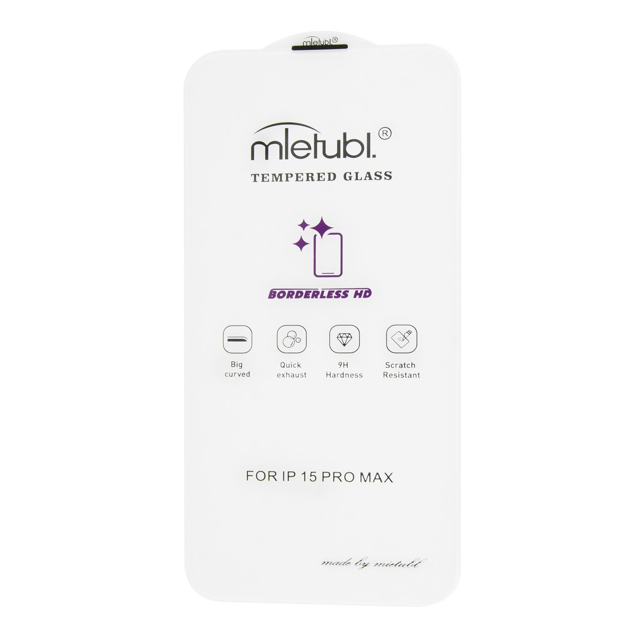 Защитное стекло MIETUBL Borderless iPhone 13/14/16E