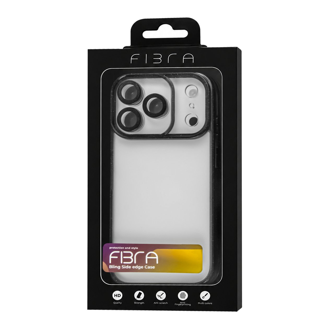FIBRA Bling Side edge Case iPhone 17 Pro