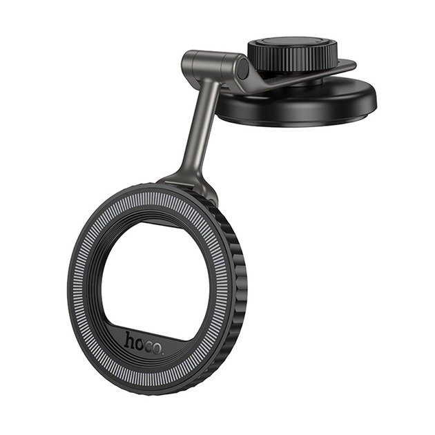 Автодержатель Hoco H77 View folding magnetic ring (center console)