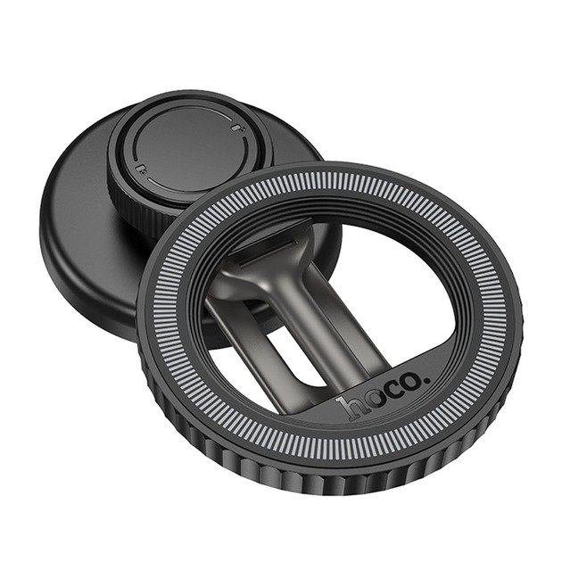 Автодержатель Hoco H77 View folding magnetic ring (center console)