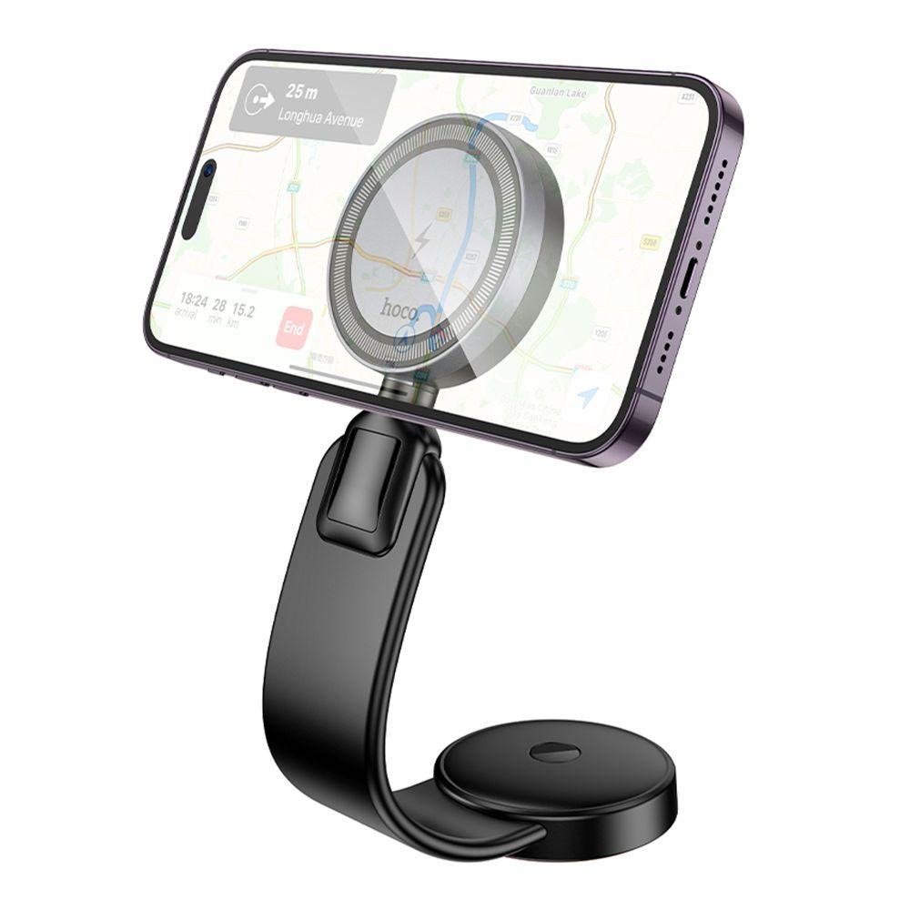 Автодержатель Hoco HW29 Totem ring magnetic wireless (center console)