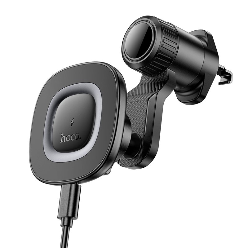 Автодержатель Hoco HW30 Crown magnetic wireless (air outlet)