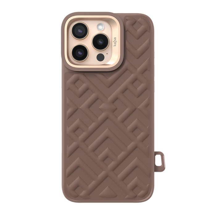 Kajsa Briquette Collection Rhombus back case for iPhone 16 Pro Max