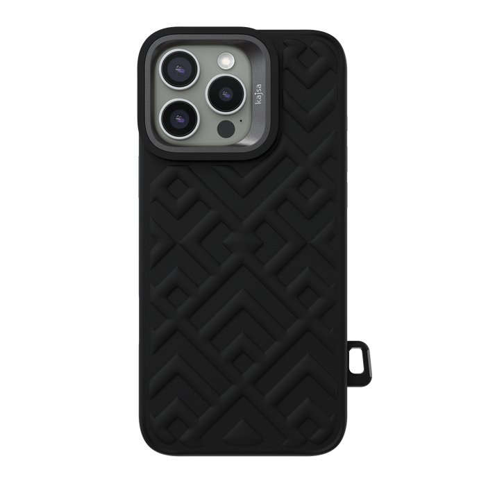 Kajsa Briquette Collection Rhombus back case for iPhone 16 Pro