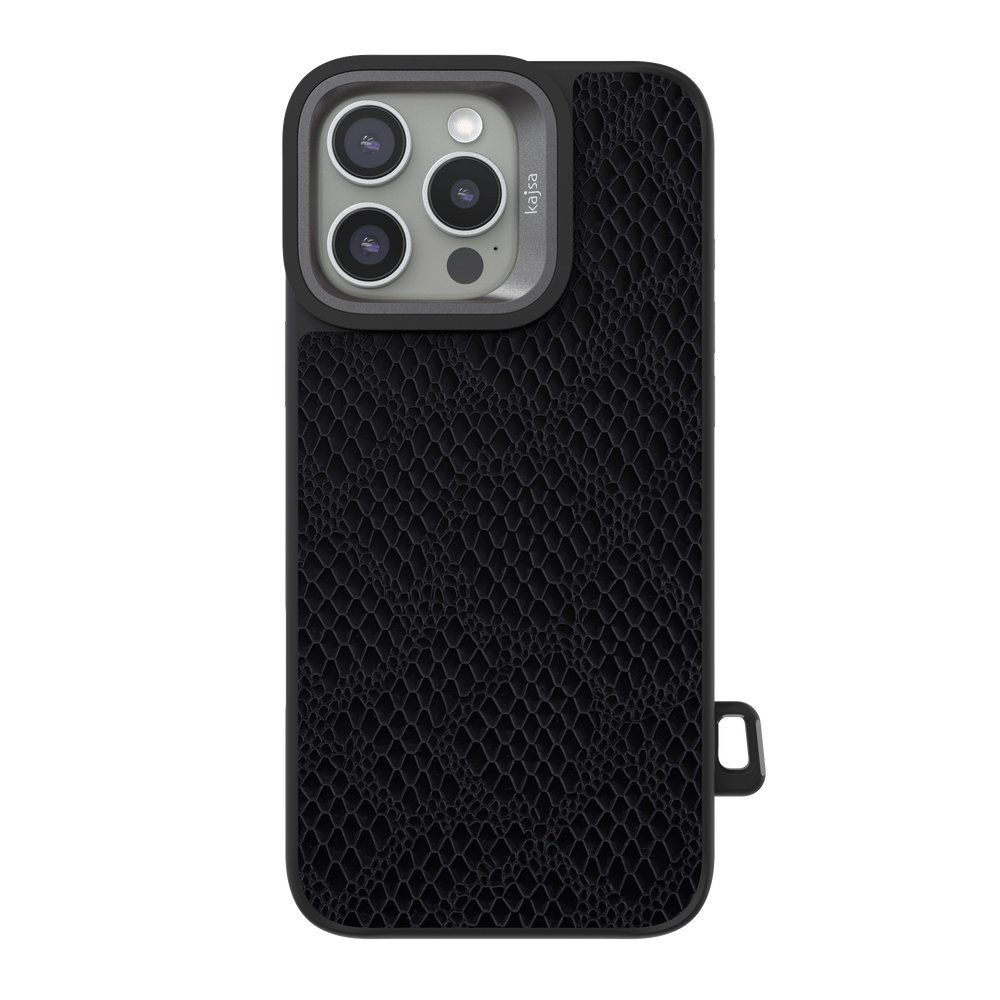 Kajsa Glamorous Collection Complex Lizard  back case for iPhone 16 Pro