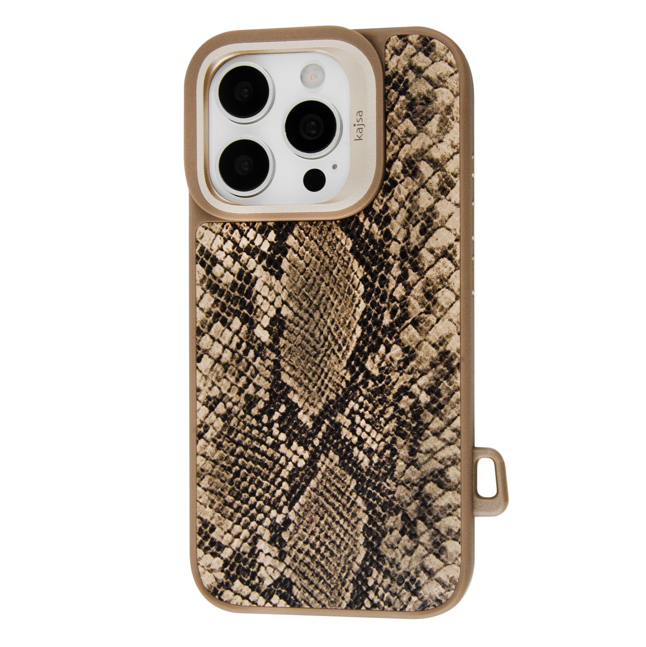 Kajsa Glamorous Collection Snake Pattern 2 back case for iPhone 16 Pro Max