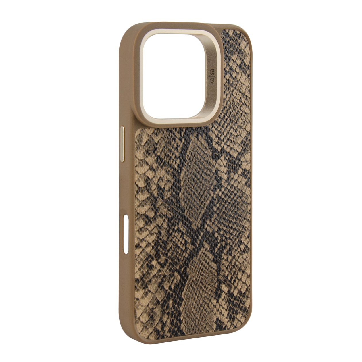Kajsa Glamorous Collection Snake Pattern 2 back case for iPhone 16 Pro Max