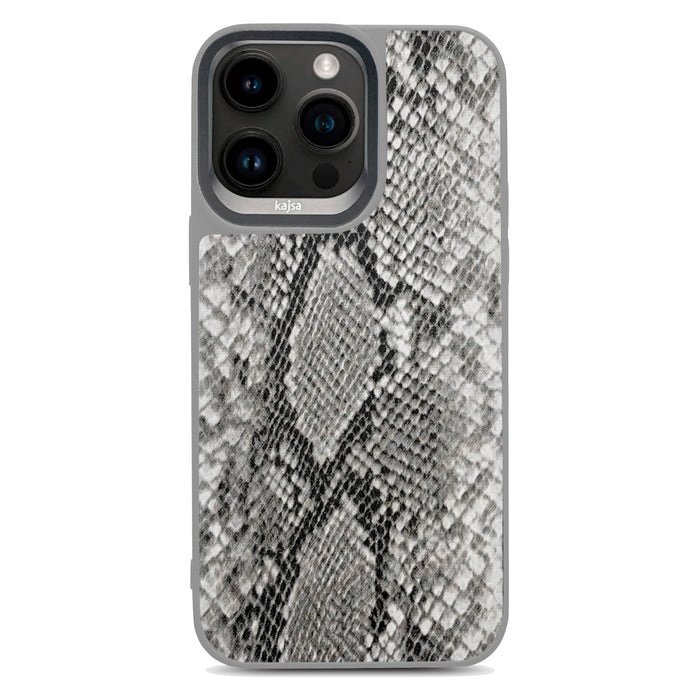 Kajsa Glamorous Collection Snake Pattern 2 back case for iPhone 15 Pro