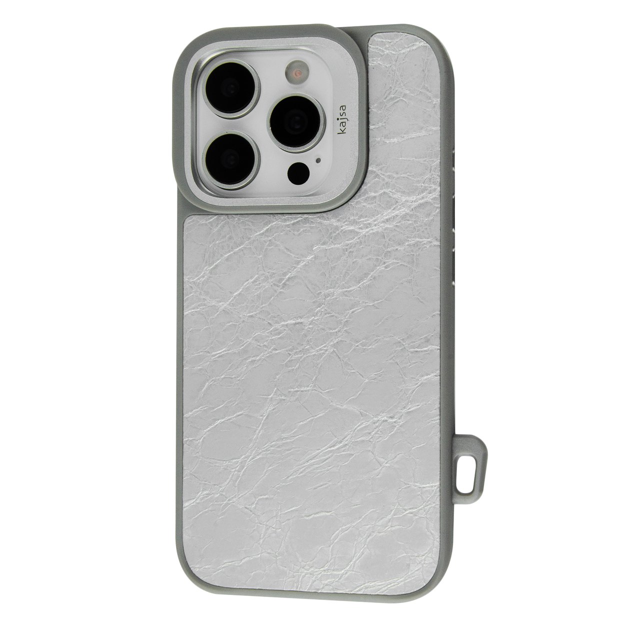Kajsa Glamorous Collection Metallic Glossy Pastry V.2 back case for iPhone 16 Pro