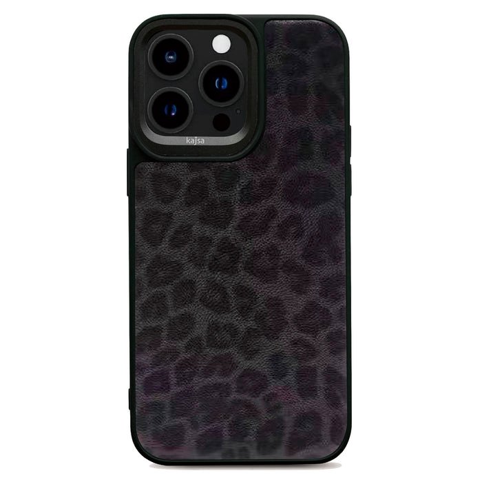 Kajsa Glamorous Collection Leopard Pattern back case for iPhone 15 Pro