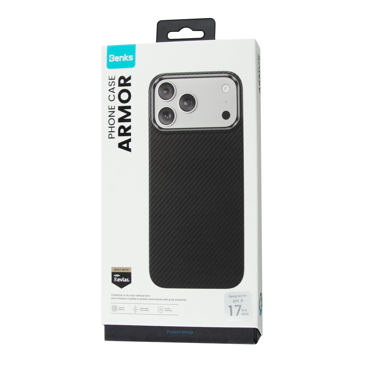 Benks ArmorAir 600D Kevlar Case iPhone 17 Pro Max