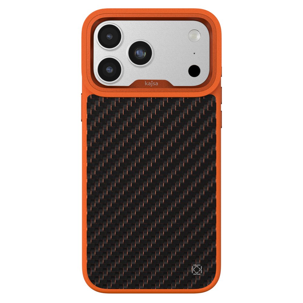 Kajsa Carbon Fiber Collection Case iPhone 17 Pro/18 Pro