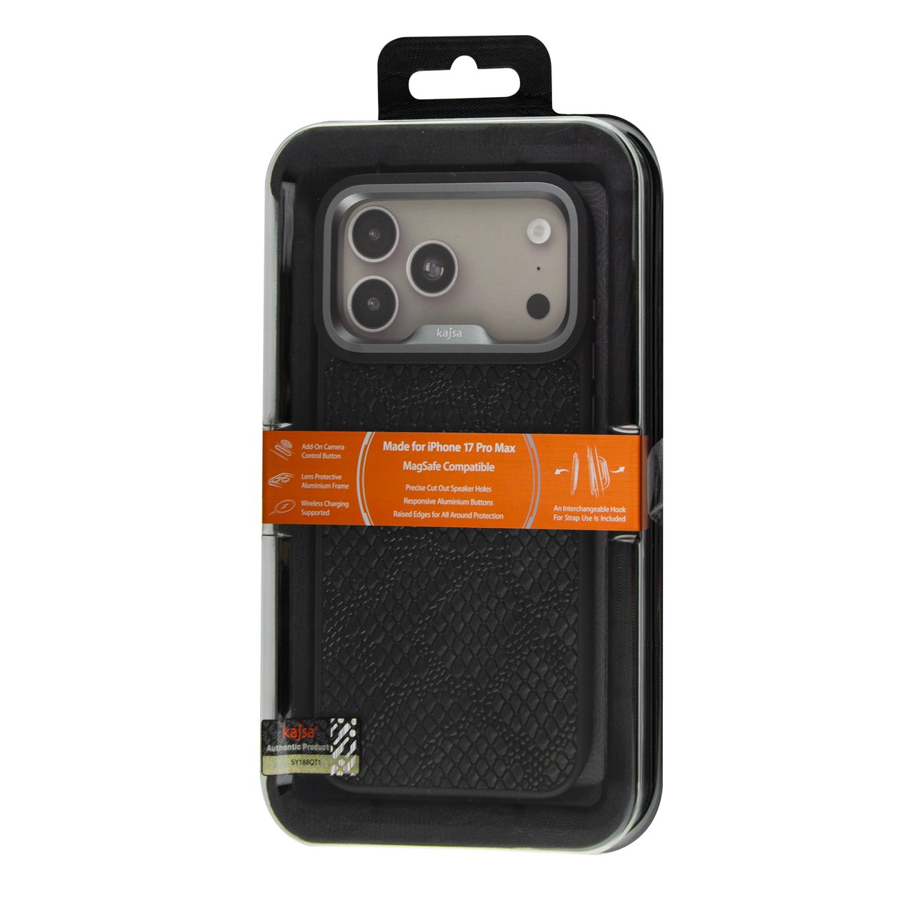 Kajsa Glamorous Collection Complex Lizard Case iPhone 17 Pro Max