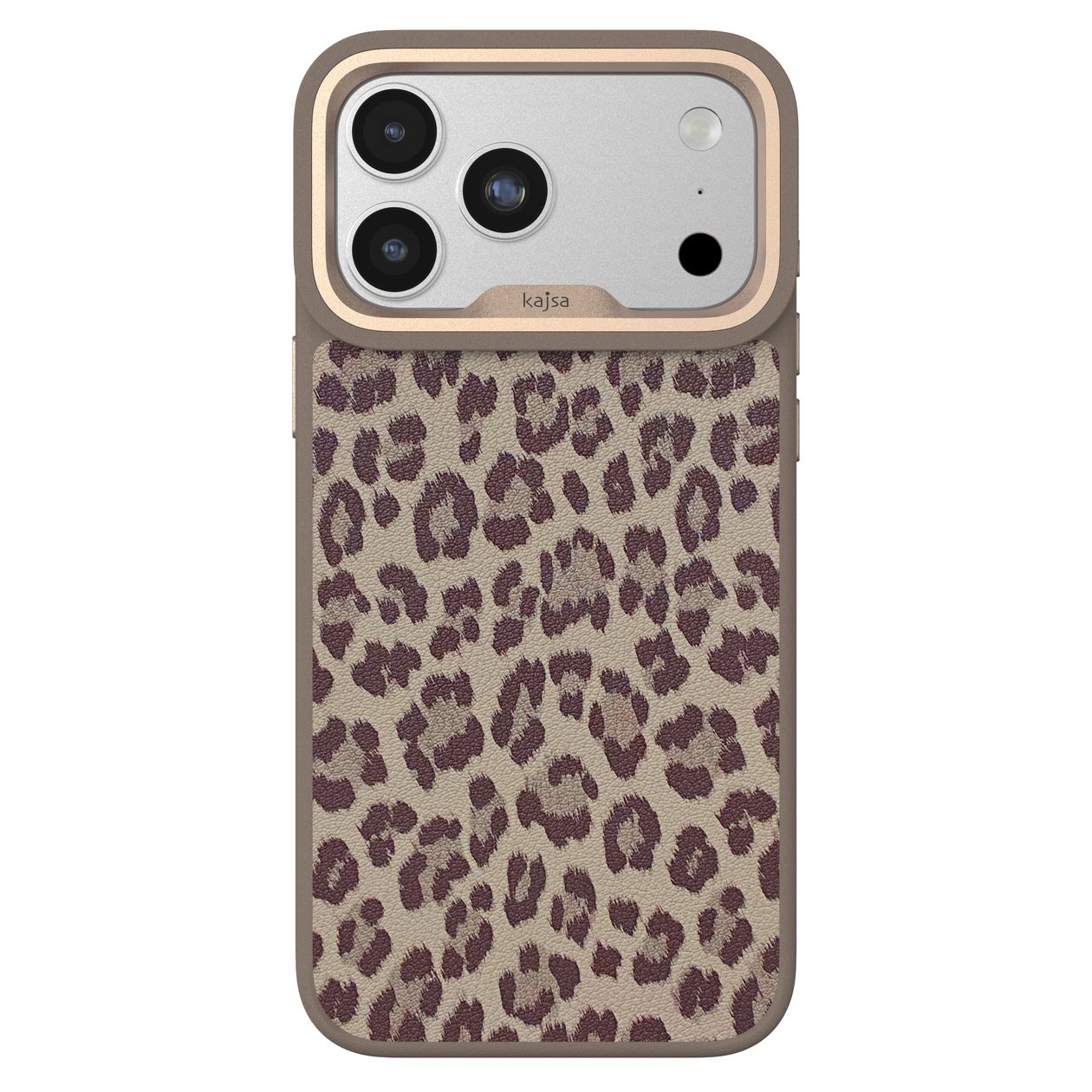 Kajsa Glamorous Collection Leopard Pattern 2 Case iPhone 17 Pro
