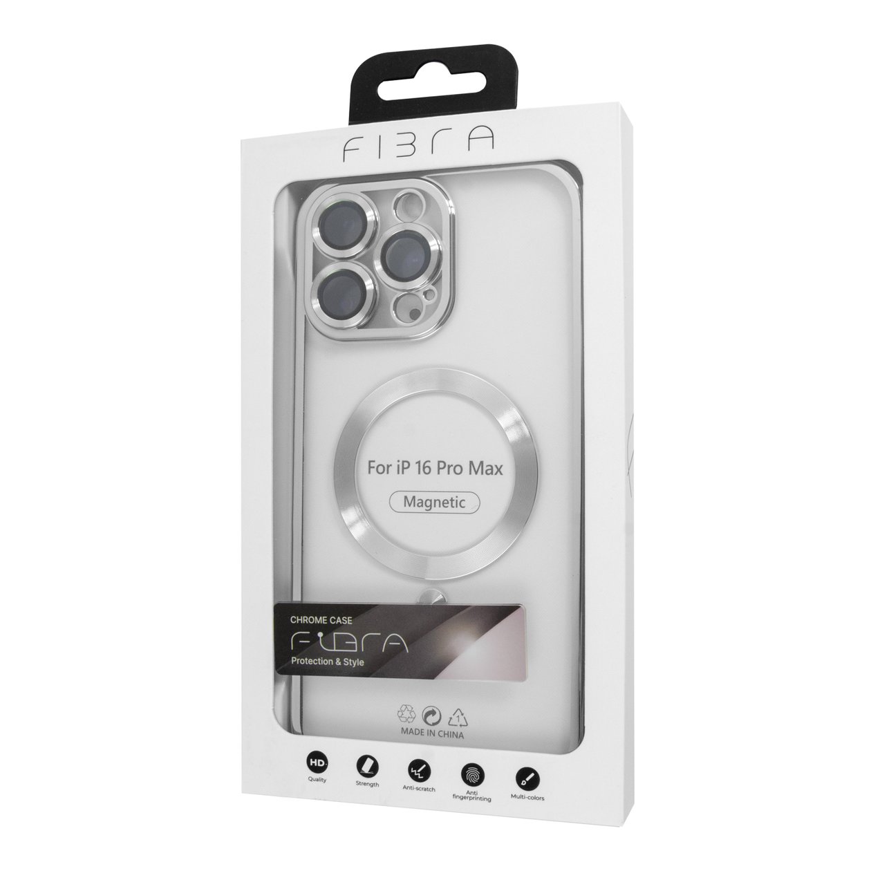 FIBRA Chrome MagSafe case iPhone 16E