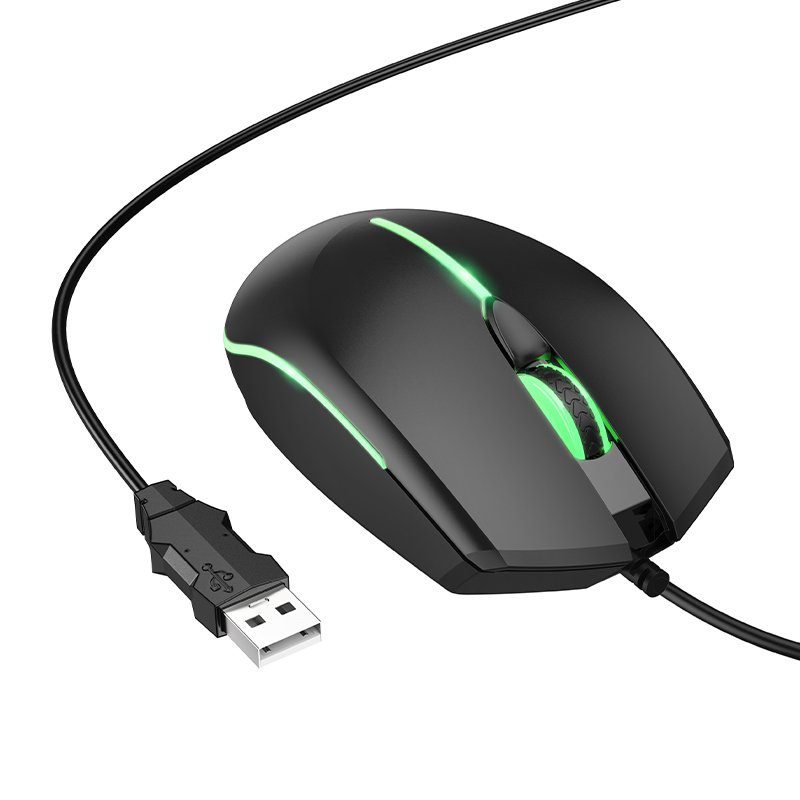 Мышь компьютерная Hoco GM37 Wonderful gaming luminous