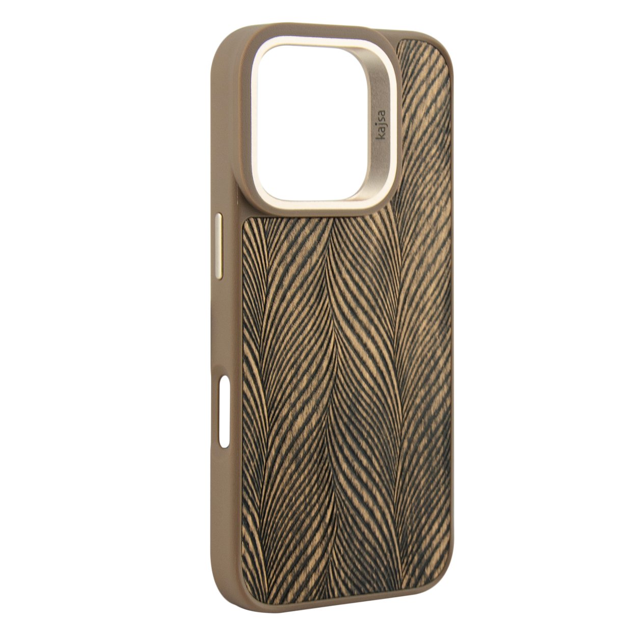 Kajsa Glamorous Collection Herringbone back case for iPhone 16 Pro Max