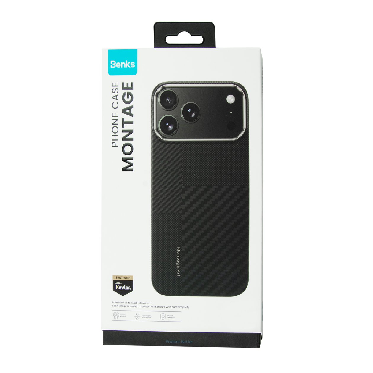 Benks ArmorAir Montage Case Built with Kevlar iPhone17 Pro