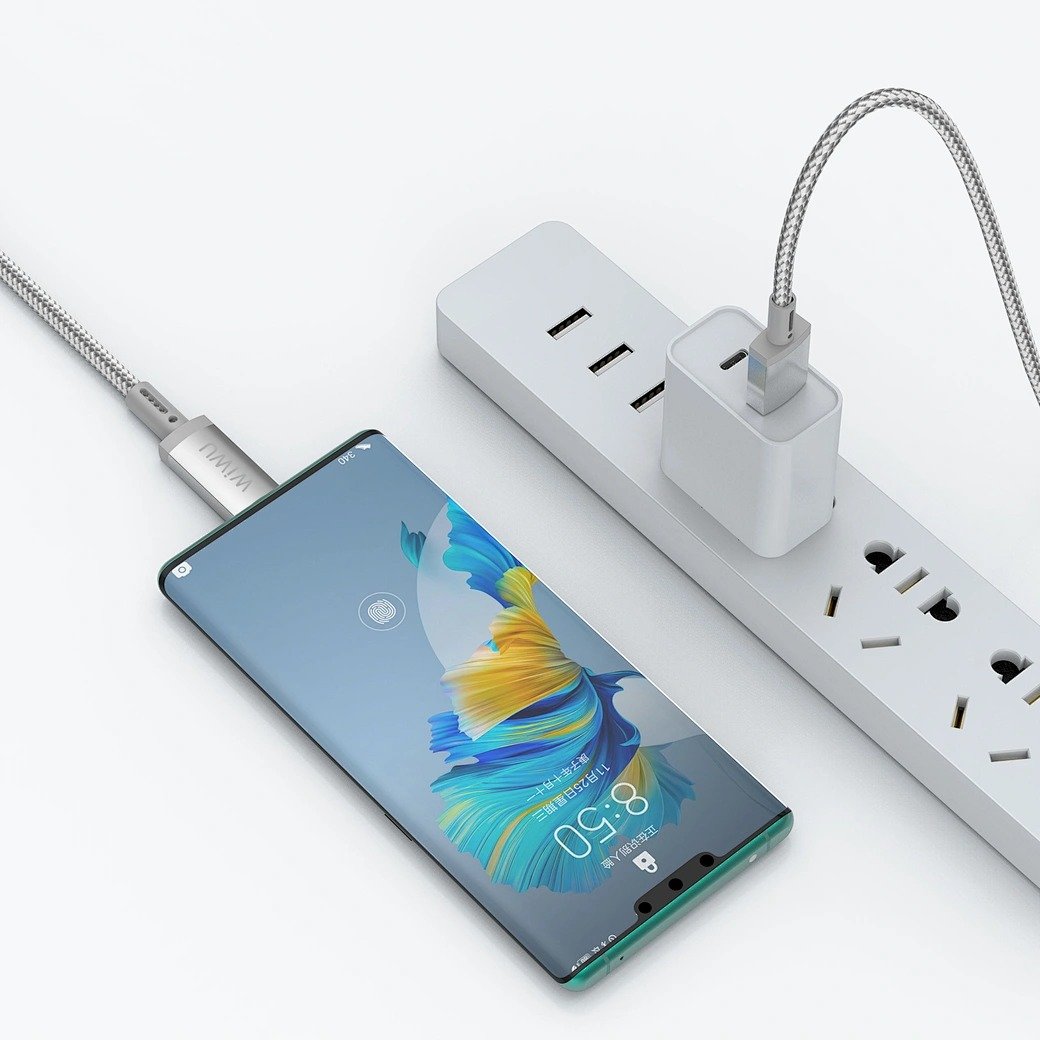 WIWU Кабель Wi-C082 60W Maglink Magnetic Cable USB A to Type C