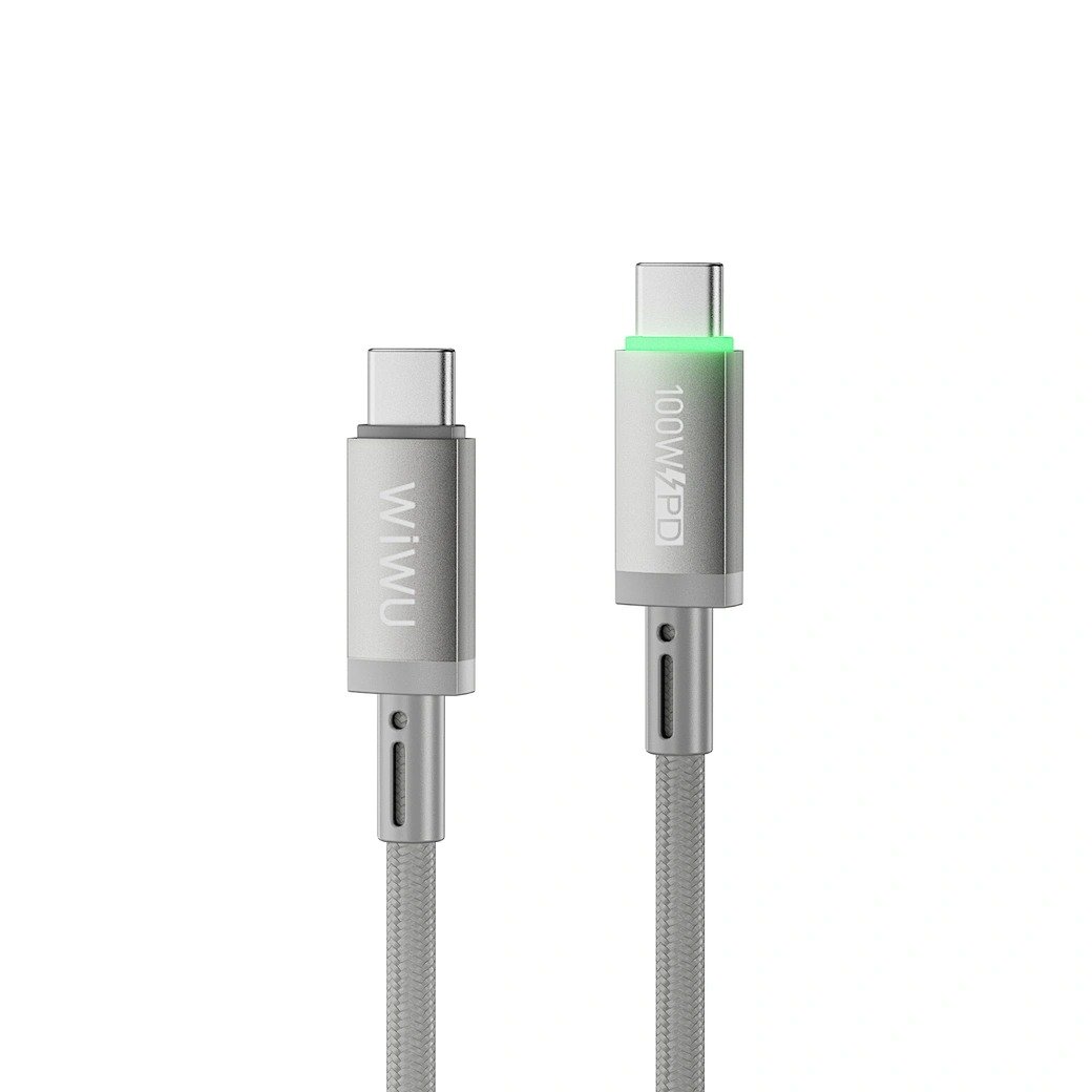 WIWU Кабель Wi-C084 C-C Maglink Magnetic Cable 100W