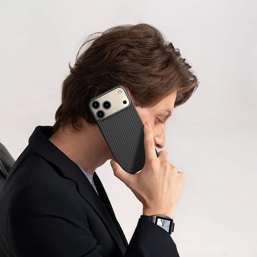 WIWU Чехол DCC-206 Aramid  Air blk  for iPhone 17 Pro