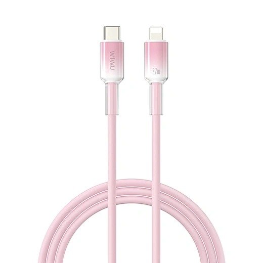 WIWU Кабель Wi-C062 C-L Neolink Series Silicone Cable 27W 1m