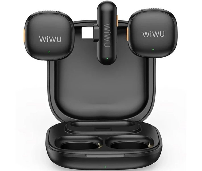 Микрофон-петличка Wi-WM006 Duo Wireless Microphone AI Adaptive Noise Reduction