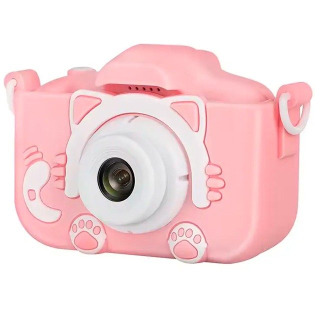 Детская камера XO XJ01 Cartoon Dual Lens with Silicone Cover