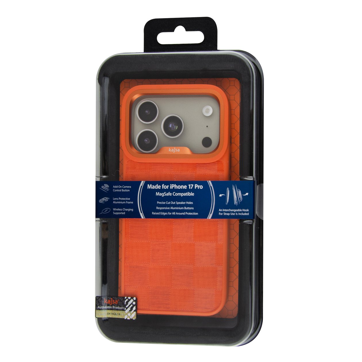 kajsa Glamorous Collection Imperial 2 back case for iPhone 17 Pro