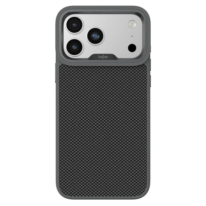 kajsa Glamorous Collection Mini Checkered Pattern back case for iPhone 17 Pro