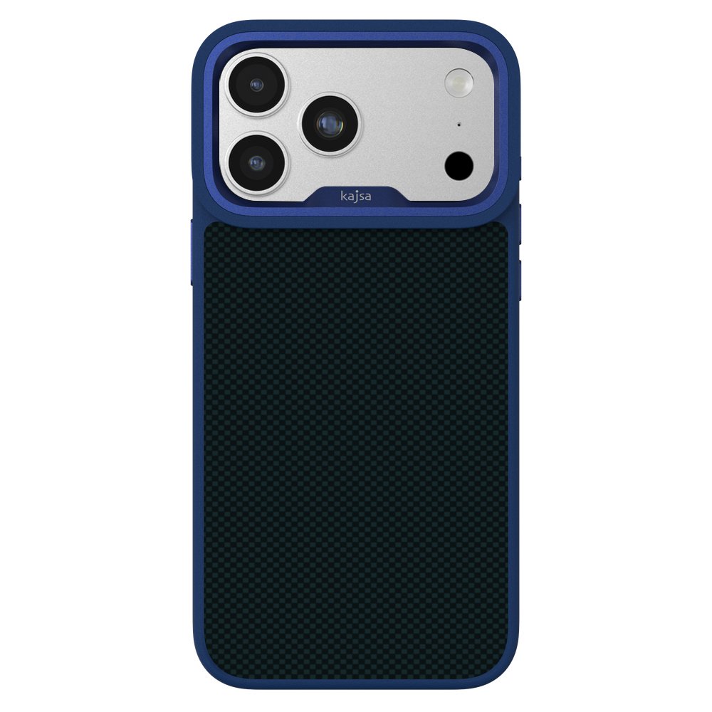 kajsa Glamorous Collection Mini Checkered Pattern back case for iPhone 17 Pro Max
