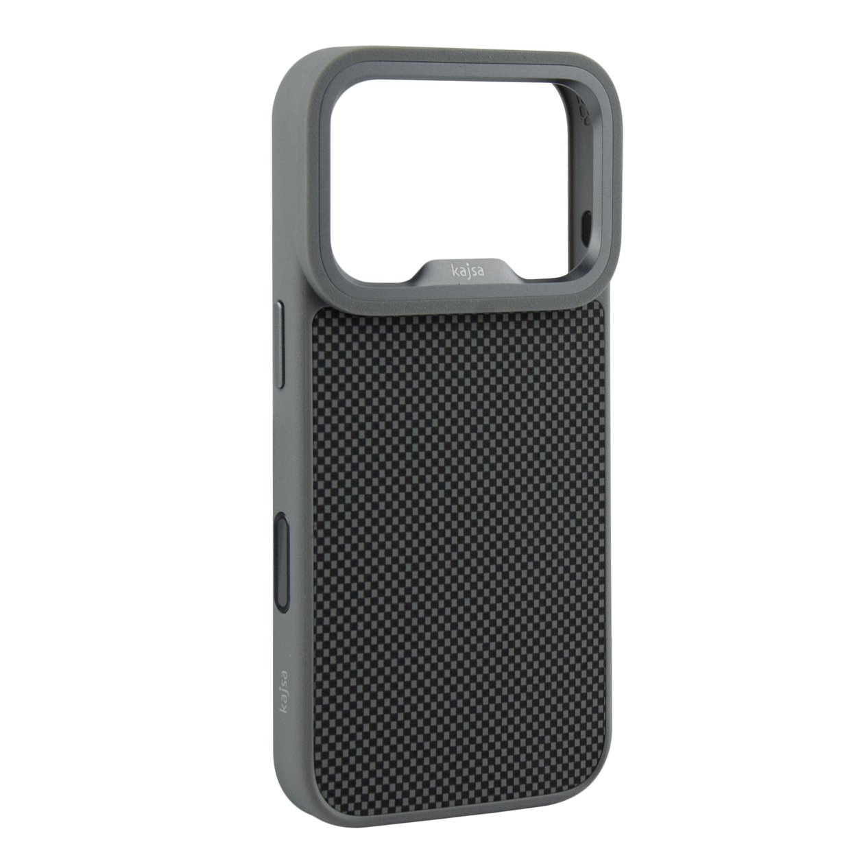 kajsa Glamorous Collection Mini Checkered Pattern back case for iPhone 17 Pro Max