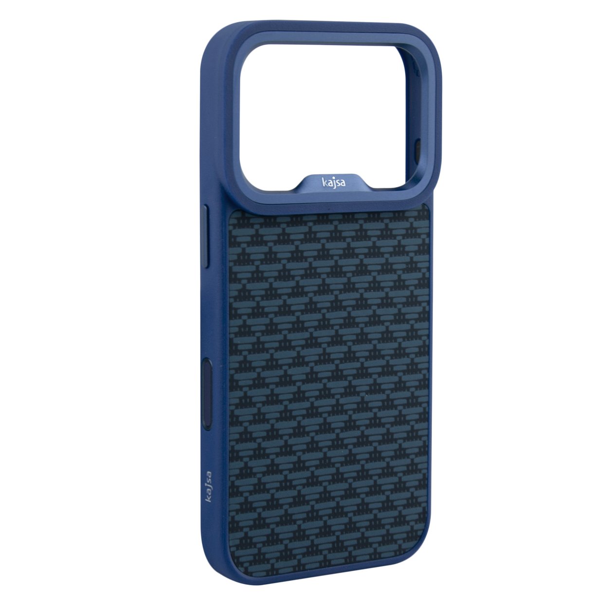 kajsa Glamorous Collection Pyramid Pattern back case for iPhone 17 Pro Max