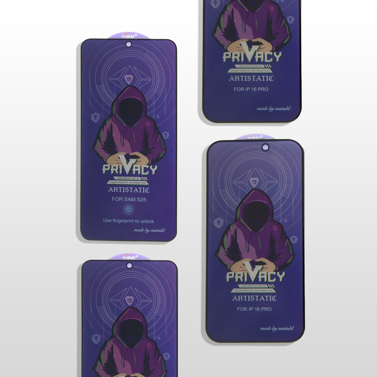 Защитное стекло MIETUBL Privacy Samsung S26