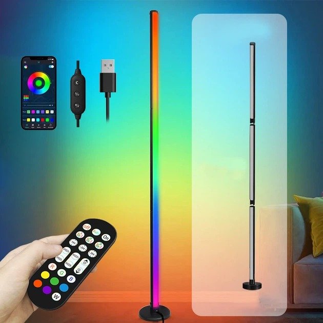 Напольная лампа-торшер RGB Splicing Floor 2шт.