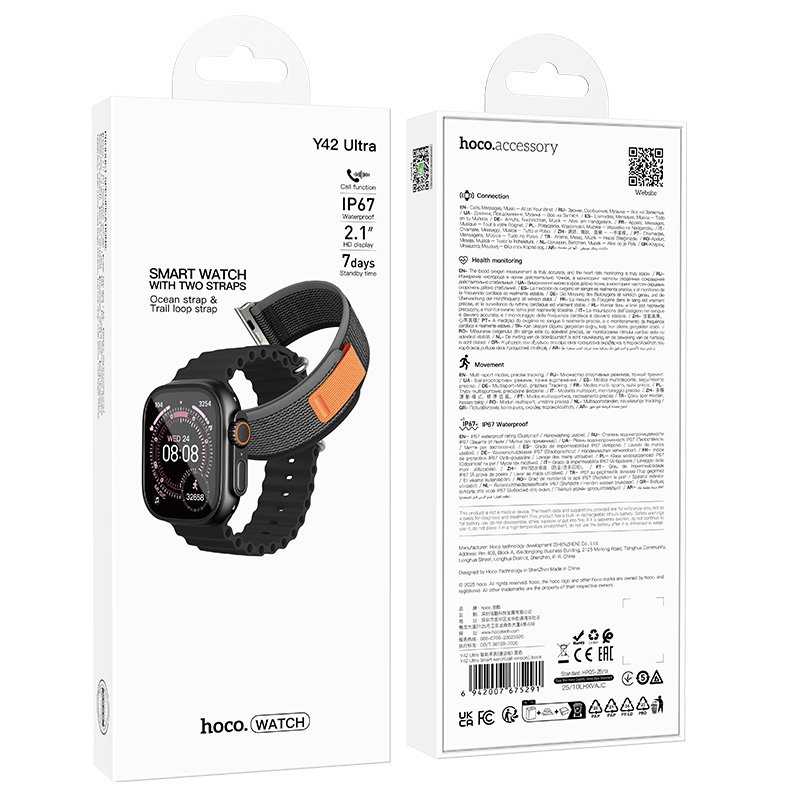 Смарт Часы Y42 Ultra Smart watch(call version)