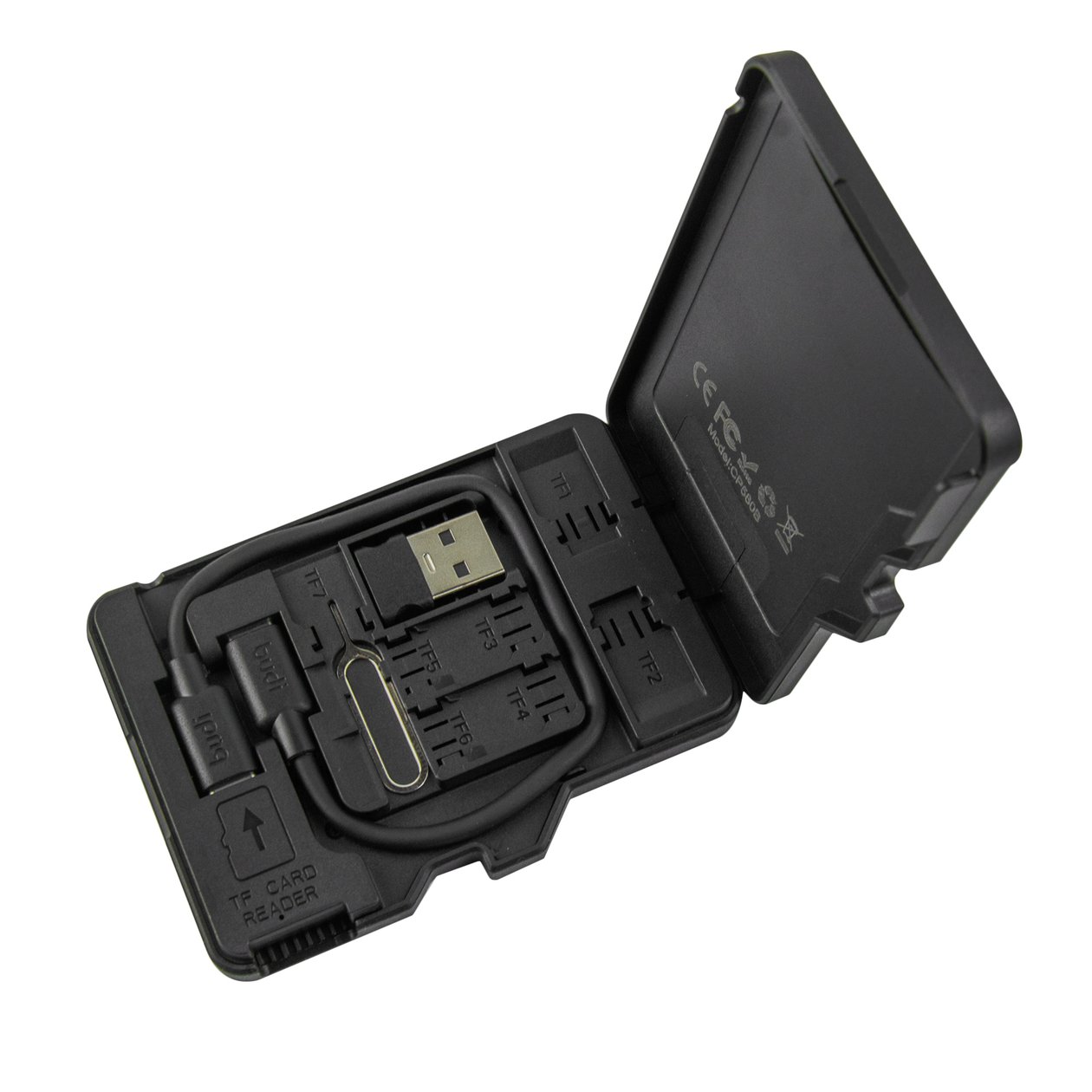 CP580B Budi - TF Card Reader with Appearance