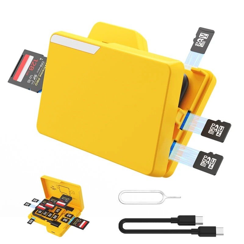CP585Y Budi - USB3.0 Multi-Function TF/SD Card Reader