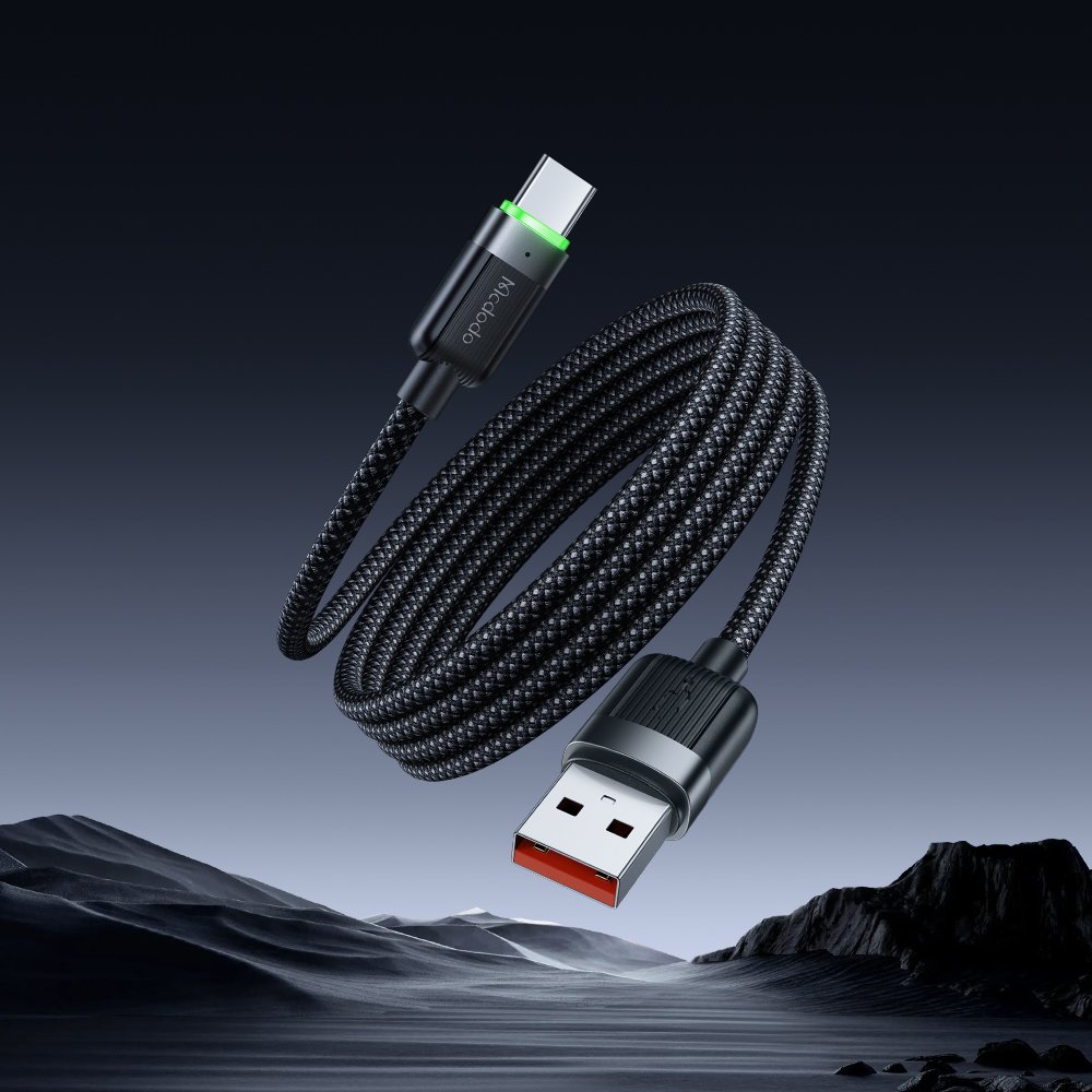 Кабель MCDODO CA-5650 Magnetic Self-Winding A to C 6A 1.2m