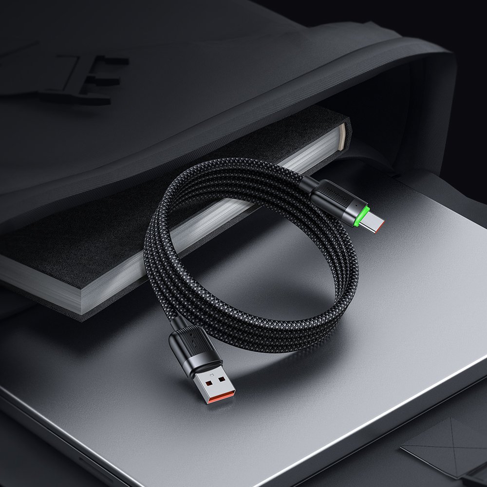 Кабель MCDODO CA-5650 Magnetic Self-Winding A to C 6A 1.2m