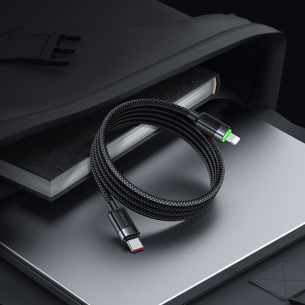 Кабель MCDODO CA-2010 Magnetic Self-Winding C to L 36W 1.2m