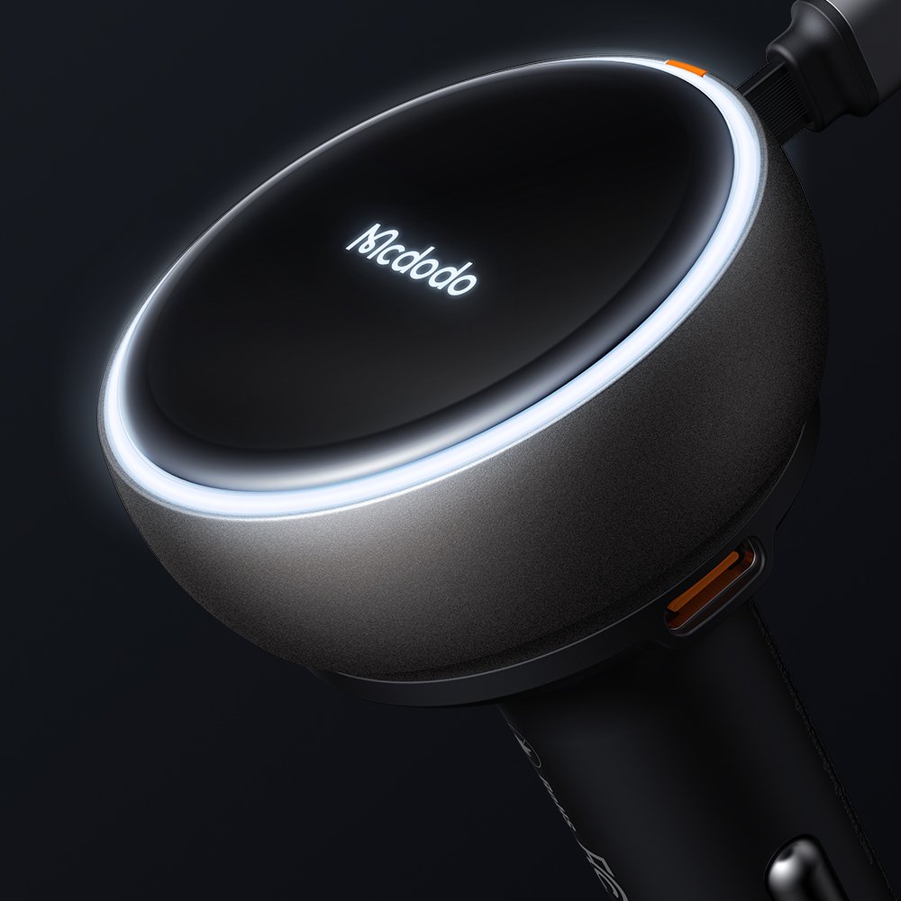 AЗУ MCDODO CC-4850 Car Charger 80cm retractable USB-C Cable 80W 1A