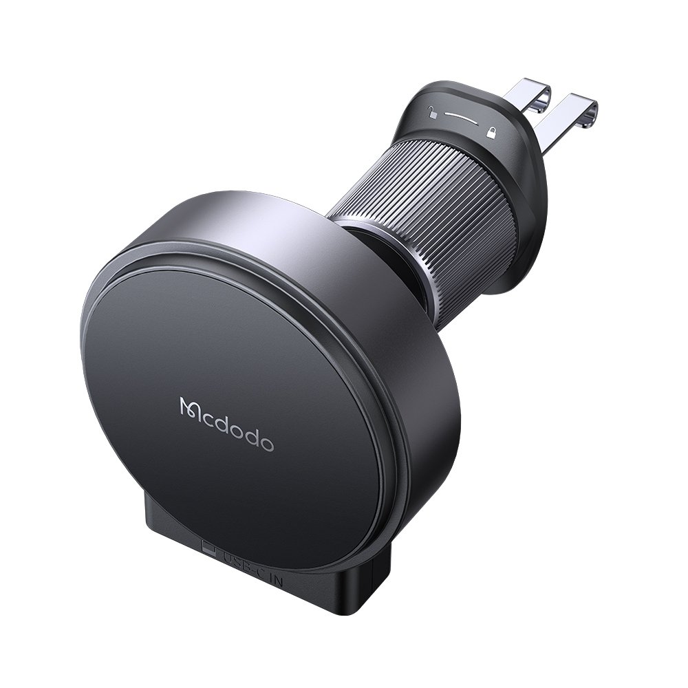Автомобильный держатель MCDODO CH-3000 Magnetic Wireless Car Charger 15W with retractable cable
