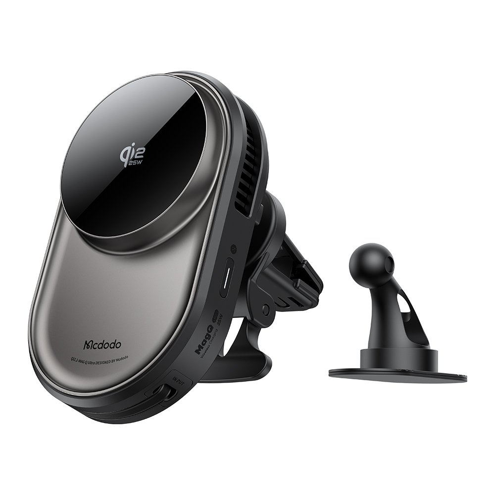 Автомобильный держатель MCDODO CH-8400 Magnetic Wireless Car Charger 25W with 45W Charger
