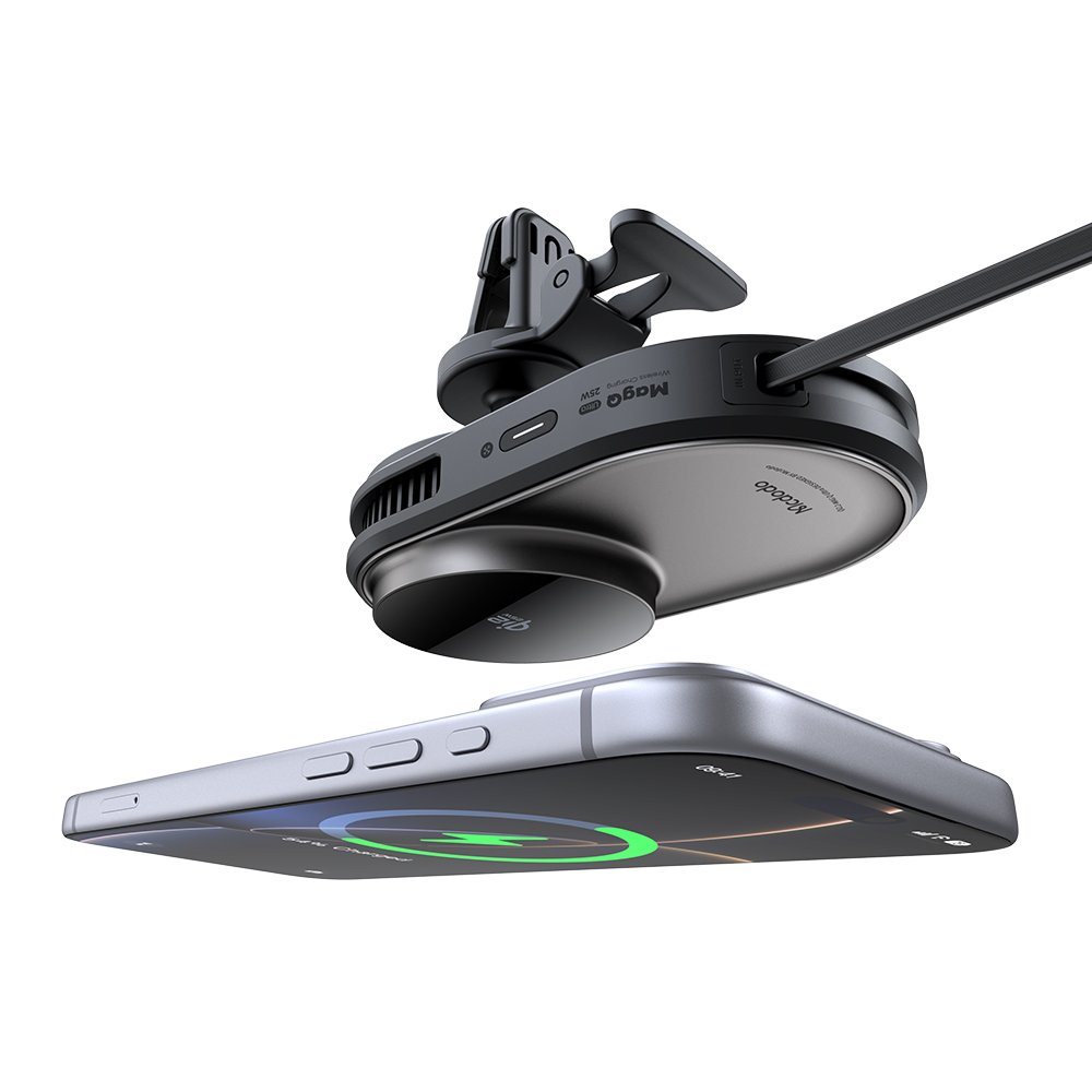 Автомобильный держатель MCDODO CH-8400 Magnetic Wireless Car Charger 25W with 45W Charger