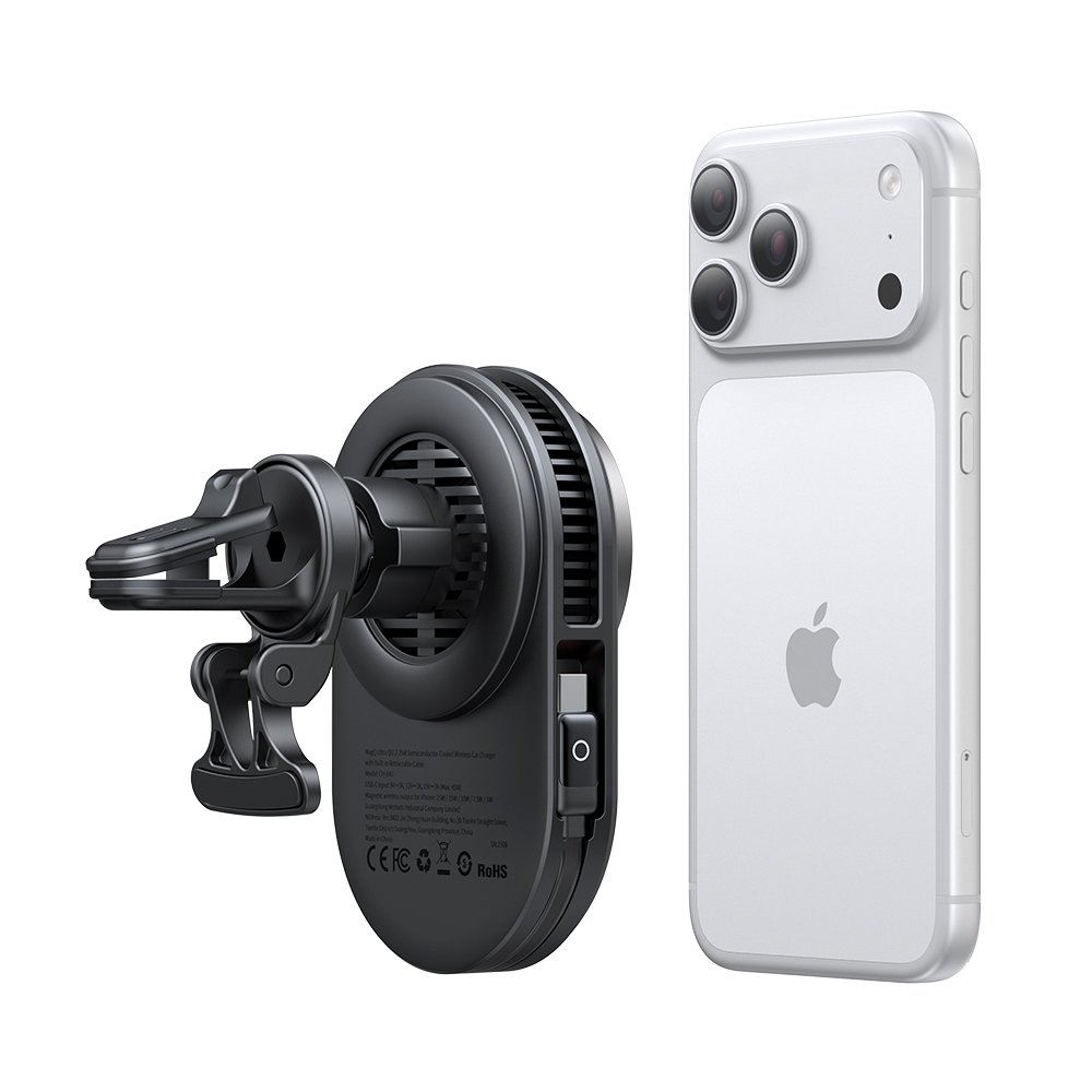 Автомобильный держатель MCDODO CH-8400 Magnetic Wireless Car Charger 25W with 45W Charger