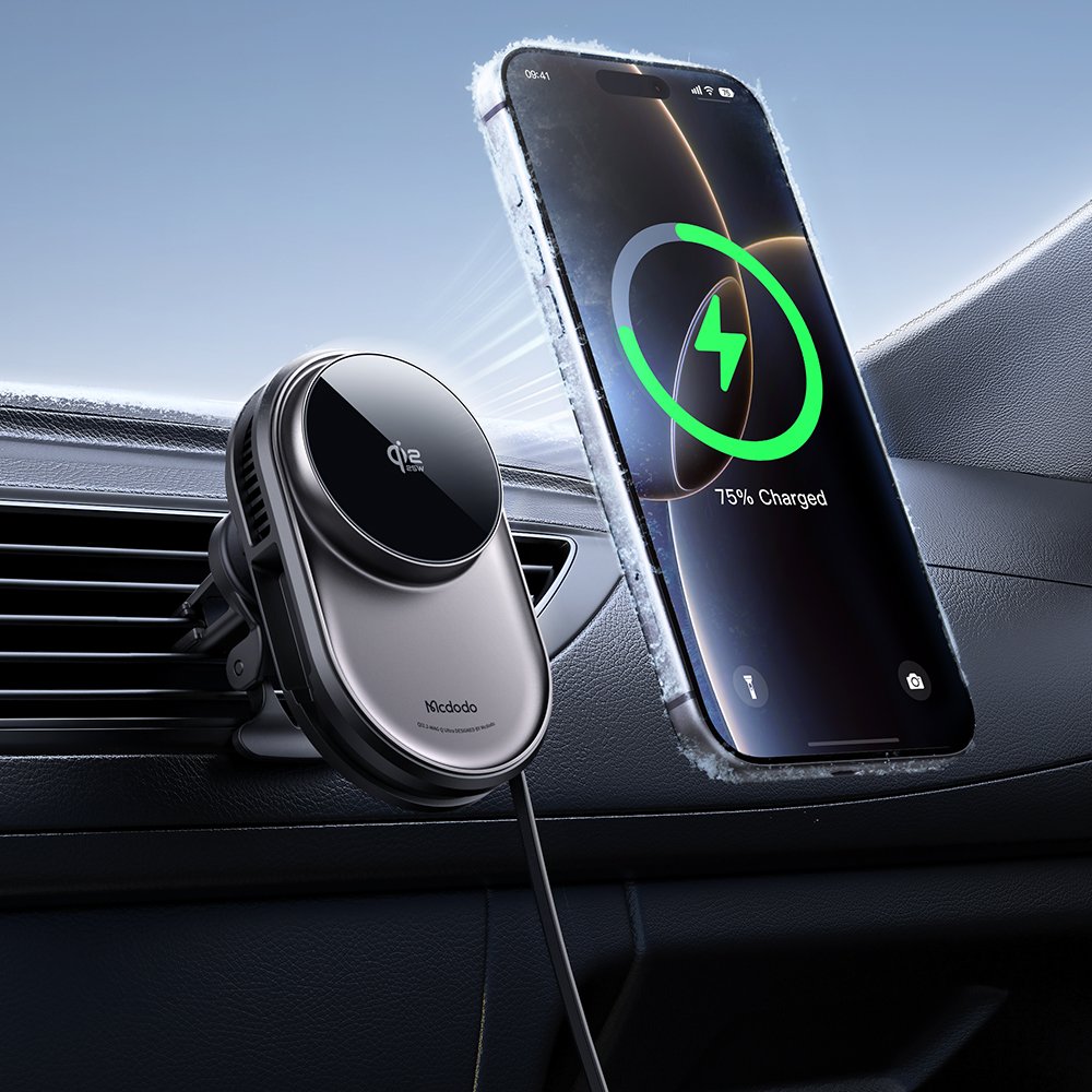 Автомобильный держатель MCDODO CH-8400 Magnetic Wireless Car Charger 25W with 45W Charger