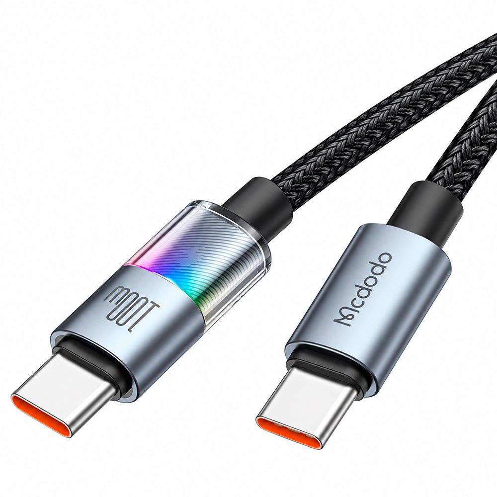 Кабель MCDODO CA-8200 7 Colorful Lights C to C 100W 1.2m