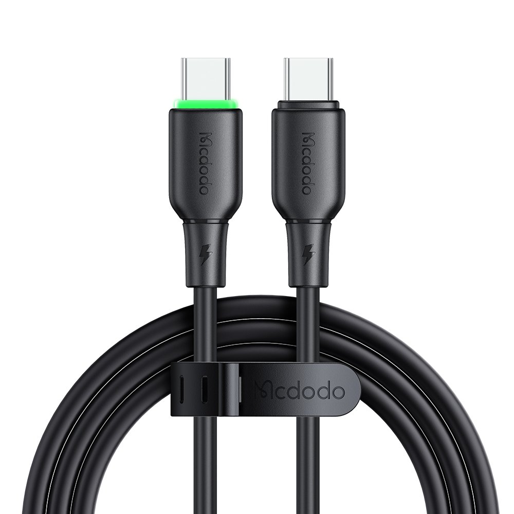 Кабель MCDODO CA-4771 Type-C to Type-C Data Cable with LED Light 1.2m 65W